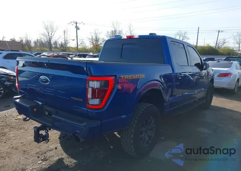 2022 Ford F-150 Tremor из США, поврежденный, VIN 1FTEW1E84NFA08373